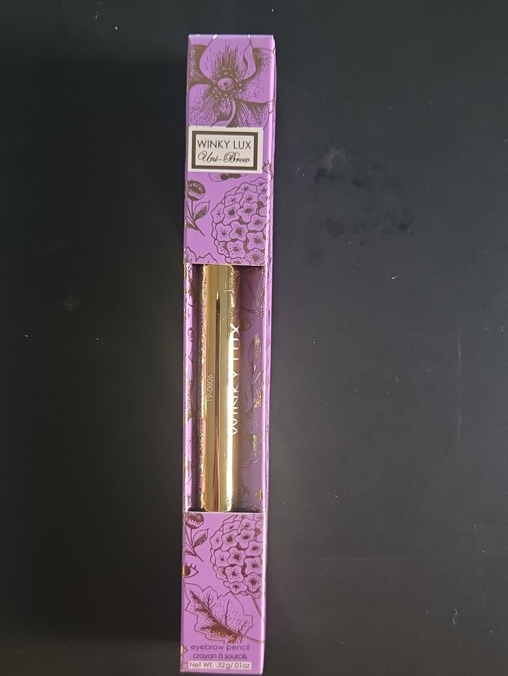 WINKY LUX Unibrow Eyebrow Pencil - Purple Packaging with Gold Tube